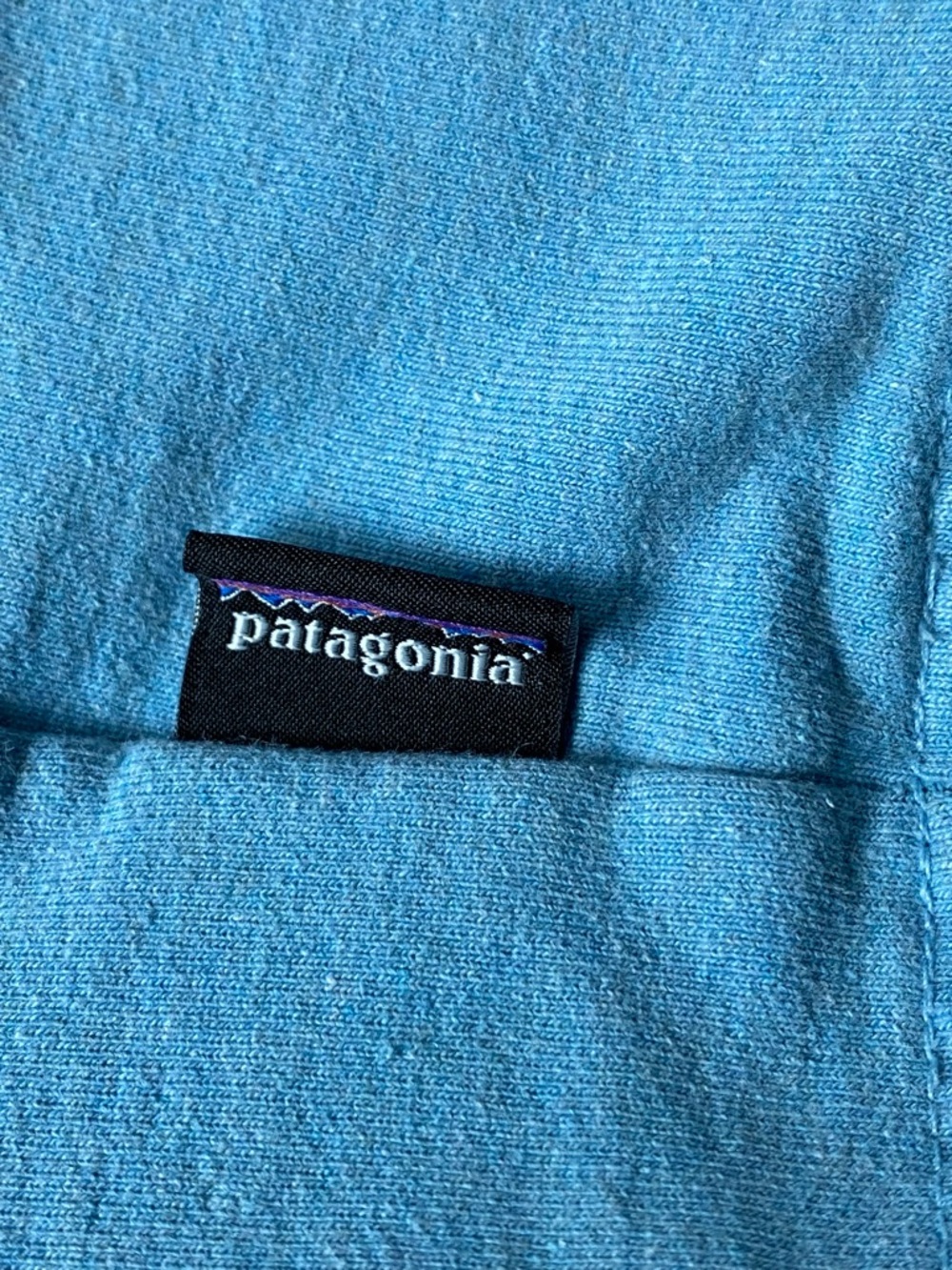 Patagonia Men's Crewneck Sweater - Dusty Light Blue - Picture 3 of 3